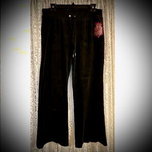 Juicy Couture Vintage Velour Bling Pants. Size: Medium